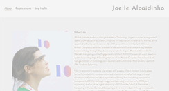 Desktop Screenshot of joelle-a.com